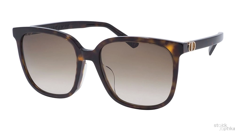 Dior 30MONTAIGNEMINI S3F - 20F1 A - 58 Napszemüvegek Havana Szögletes