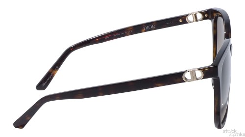 Dior 30MONTAIGNEMINI S3F - 20F1 A - 58 Napszemüvegek Havana Szögletes