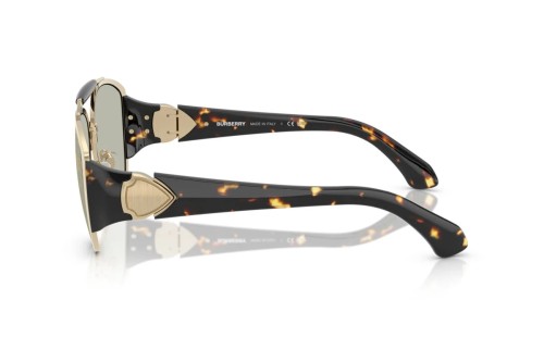 BURBERRY BE3161 - 1109P4 - 60 Napszemüvegek Arany, Dark Havanna Pilóta (Aviator)