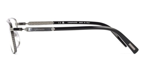 Chopard VCHL48 - 0508 - 56 Optikai keretek Ezüst, Fekete Szögletes