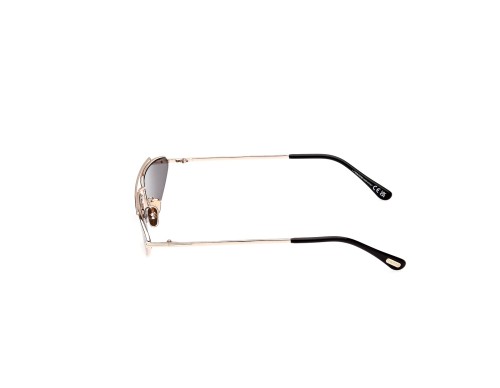 Tom Ford FT0979 CAM - 28A - 65 Napszemüvegek Arany, Fekete Cat Eye (Macskaszem)