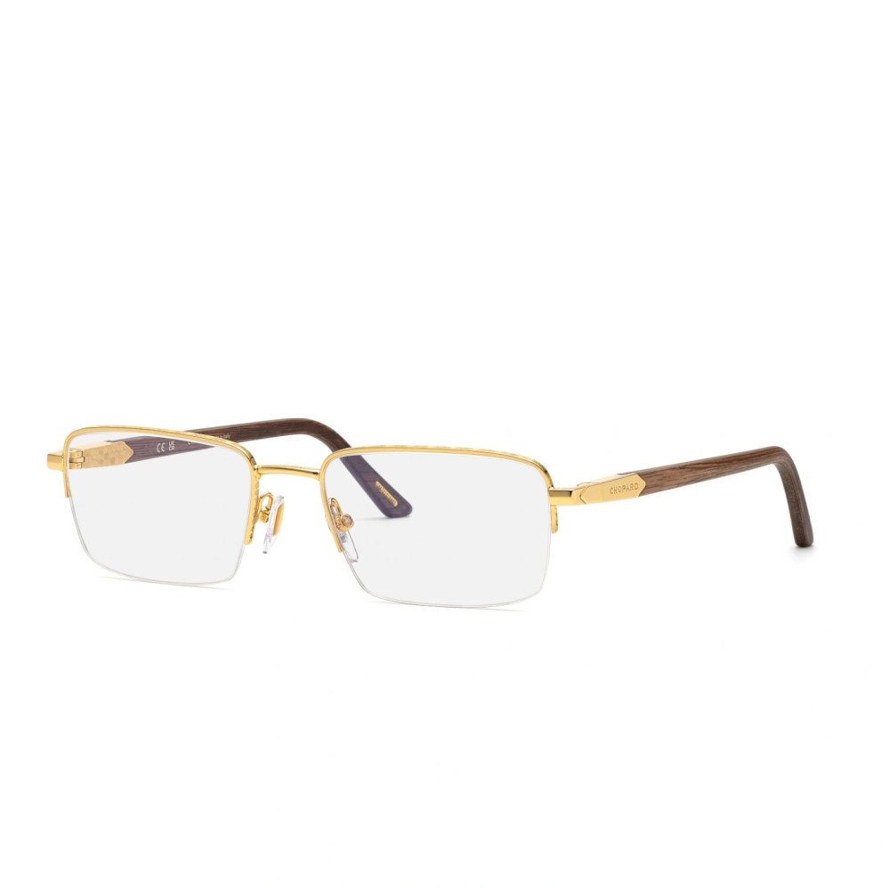 Chopard VCHG60V WOOD - 0400 - 55 Optikai keretek Arany, Barna Szögletes