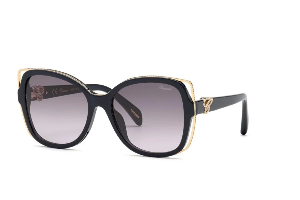 Chopard SCH316S - 09AG - 56 Napszemüvegek Fekete Pillangó