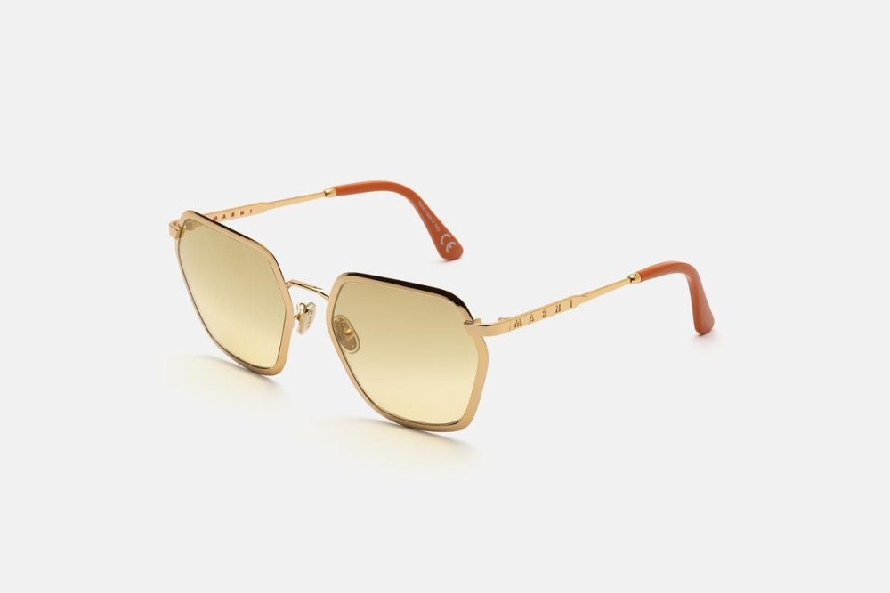 Marni 8HI Great Noligwa Mine Oro - 59 Napszemüvegek Arany Szögletes