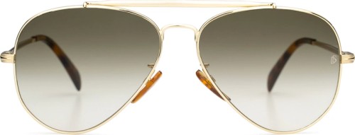 David Beckham DB 1004/S - J5G9K - 59 Napszemüvegek Arany, Havanna Pilóta (Aviator)