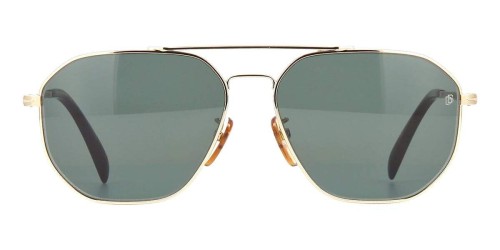 David Beckham DB 1041/S - 06JQT - 60 Napszemüvegek Arany, Havanna Pilóta (Aviator)