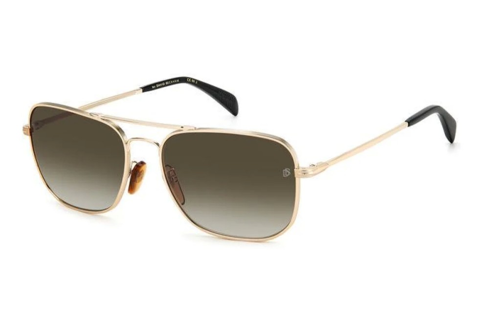 David Beckham DB 1093/S - J5GHA - 59 Napszemüvegek Arany, Fekete Pilóta (Aviator)