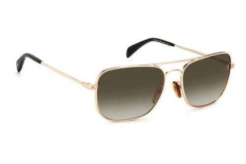 David Beckham DB 1093/S - J5GHA - 59 Napszemüvegek Arany, Fekete Pilóta (Aviator)