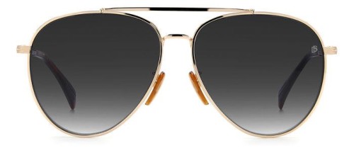 David Beckham DB 1102/F/S - J5GM9 - 61 - POLARIZÁLT LENCSÉKKEL Napszemüvegek Arany, Dark Havanna Pilóta (Aviator)