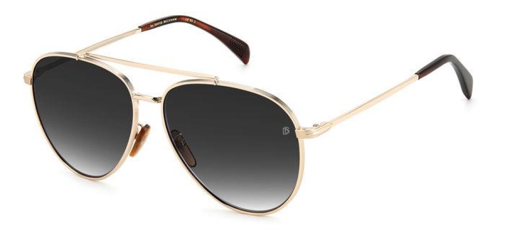 David Beckham DB 1102/F/S - J5G9O - 61 Napszemüvegek Arany Pilóta (Aviator)