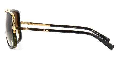 Dita MACH ONE DRX-2030 TITANIUM - B - 59 Napszemüvegek Arany, Fekete Pilóta (Aviator)