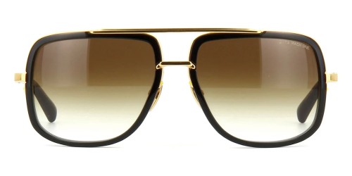 Dita MACH ONE DRX-2030 TITANIUM - B - 59 Napszemüvegek Arany, Fekete Pilóta (Aviator)