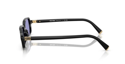 MIU MIU MU 11ZS - 16K01O - 51 Napszemüvegek Fekete Téglalap