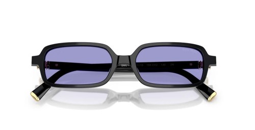 MIU MIU MU 11ZS - 16K01O - 51 Napszemüvegek Fekete Téglalap