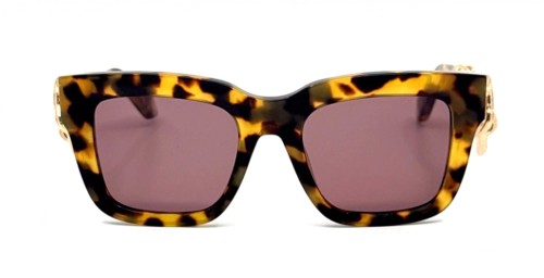 Roberto Cavalli SRC041 - 0777 - 52 Napszemüvegek Havana Négyzetes