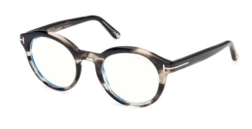 Tom Ford - Optikai keretek - TF6061-B - 056 - 50 - KÉK-IBOLYA FÉNYT SZŰRŐ LENCSÉKKEL