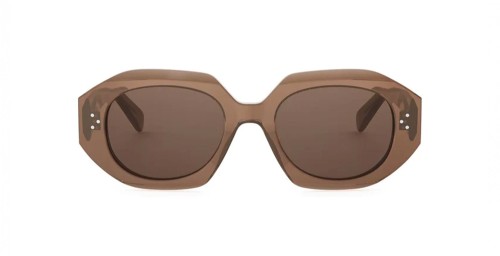 Celine CL40319I - 48E - 52 Napszemüvegek Barna Geometrikus / négyzetes
