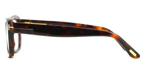 Tom Ford TF6046-B ECO - 052 - 55 - KÉK-IBOLYA FÉNYT SZŰRŐ LENCSÉKKEL Optikai keretek Fényes/sötét Havana Cat eye (macskaszem)