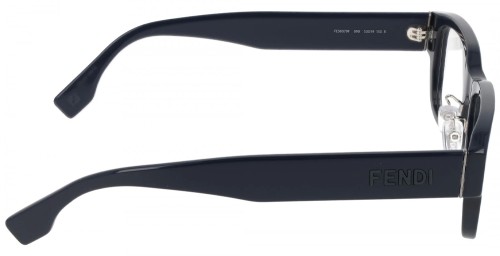 Fendi FE50079F - 090 - 53 Optikai keretek Tengerészkék Négyzetes