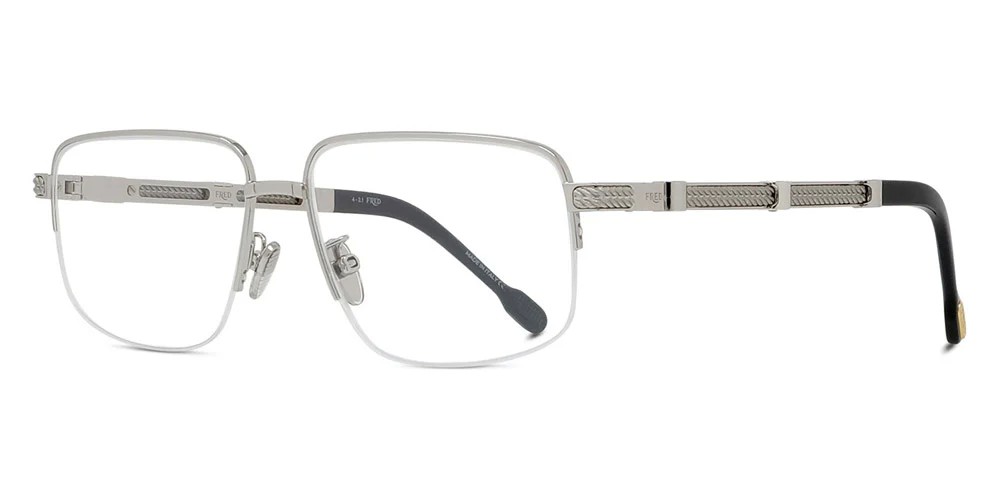 Fred FG50039U - 016 - 58 Optikai keretek Ezüst, Fekete Szögletes