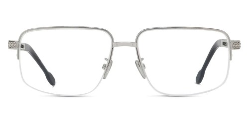 Fred FG50039U - 016 - 58 Optikai keretek Ezüst, Fekete Szögletes