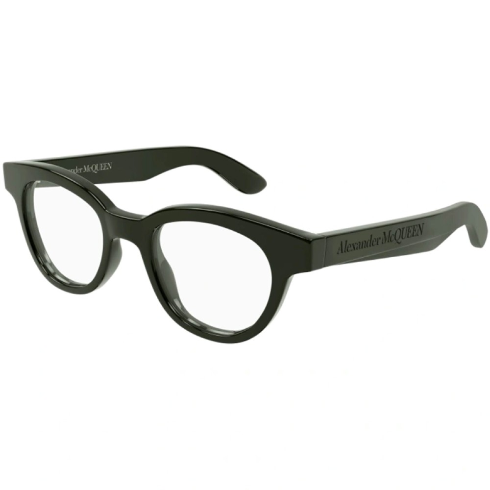 Alexander McQueen AM0384O - 003 - 47 Optikai keretek Zöld Pillow (Lekerekített)