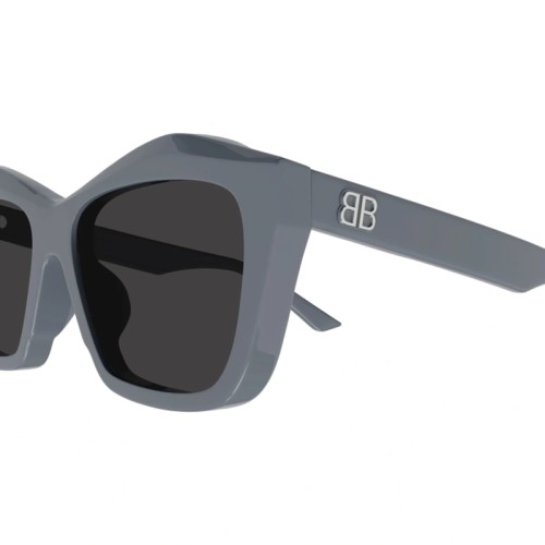 Balenciaga BB0216S - 004 - 57 Napszemüvegek Szürke Szögletes