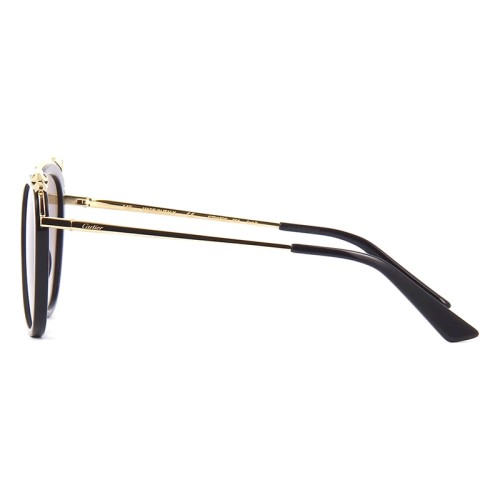 Cartier CT0150S - 001 - 55 Napszemüvegek Arany,Fekete Cat Eye (Macskaszem)