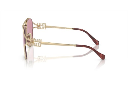 MIU MIU MU 52ZS - ZVN50D - 58 Napszemüvegek Arany Pilóta (Aviator)