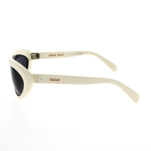 Celine CL40261I - 25A - 60 Napszemüvegek Fehér Cat Eye (Macskaszem)