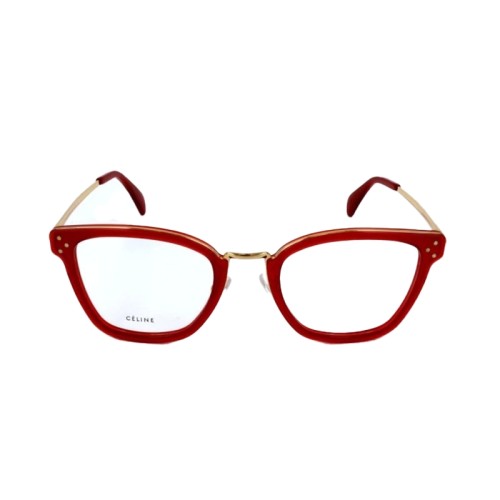Celine CL50002U - 068 - 51 Optikai keretek Arany,Piros Pillow (Lekerekített)