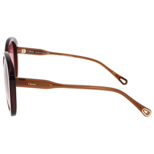 Chloé CH0081S - 002 - 55 Napszemüvegek Barna Kerek