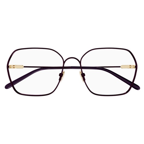 Chloé CH0208O - 003 - 55 Optikai keretek Lila Szögletes