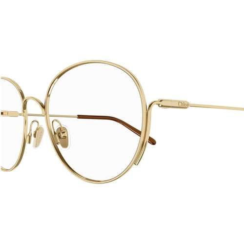 Chloé CH0209O - 001 - 53 Optikai keretek Arany,Barna Kerek