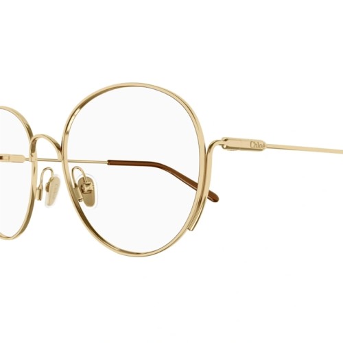 Chloé CH0209O - 005 - 57 Optikai keretek Arany,Barna Kerek