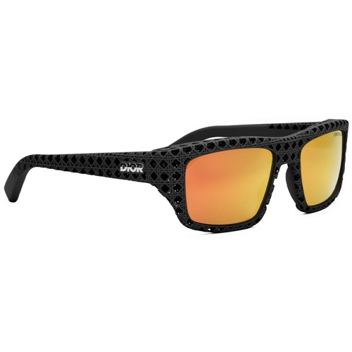 Dior DIOR3D S1I - 11J7 - 57 Napszemüvegek Fekete Szögletes