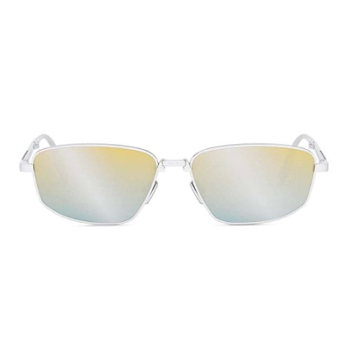 Dior DIOR90 S1U - F0H7 O - 57 - Összehajtható Napszemüvegek Ezüst Szögletes