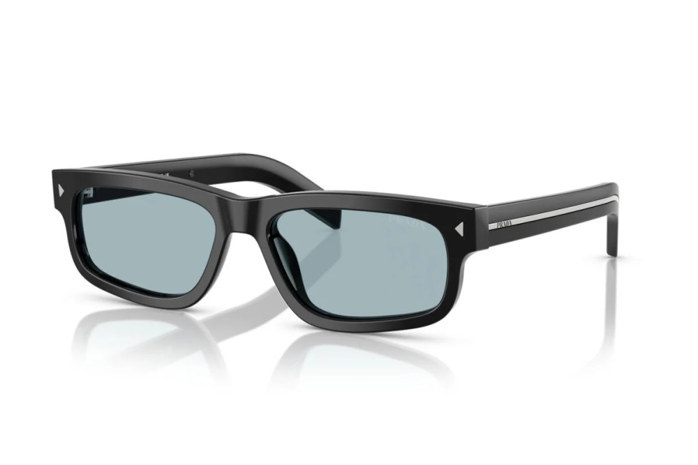 PRADA PR B11S - 16K60P - 57 Napszemüvegek Fekete Szögletes