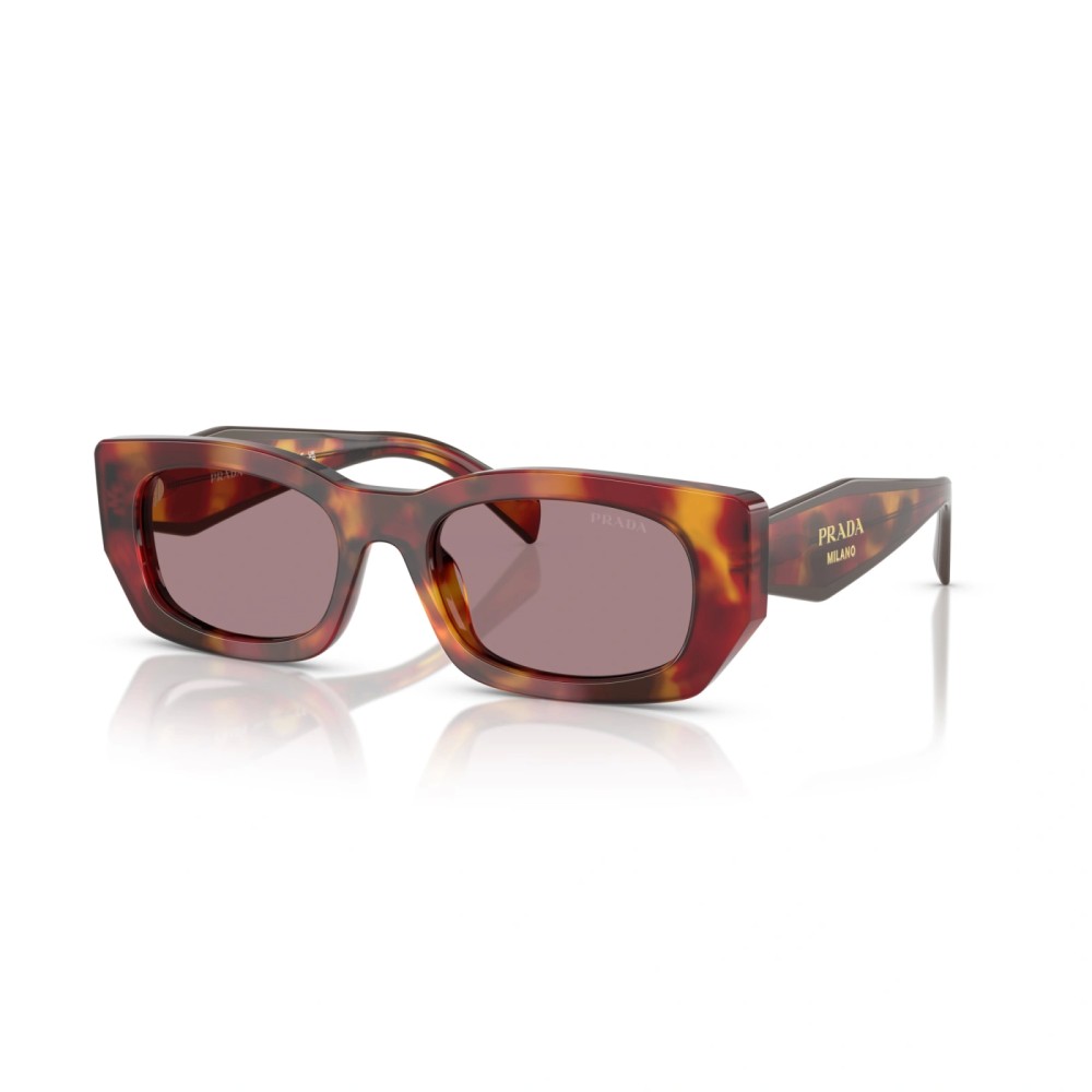PRADA PR B05S - ​22A20I - ​53 Napszemüvegek Havanna Szögletes