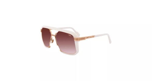 Cazal 682 - 003 - 57 Napszemüvegek Fehér,Arany Pilóta (Aviator)