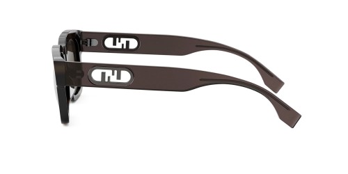 Fendi FE40107I - 52E - 53 Napszemüvegek Dark Havanna Szögletes