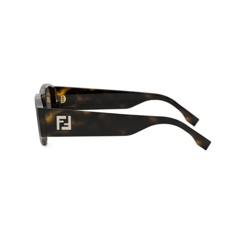 Fendi FE40158I - 52E - 55 Napszemüvegek Dark Havanna Ovális