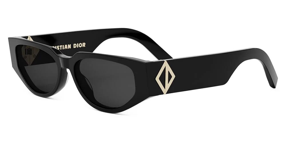 Dior CD DIAMOND S7I - 10A0 - 55 Napszemüvegek Fekete Szögletes