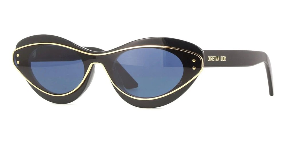 Dior DIORMETEOR B1I - 10B0 - 146 Napszemüvegek Fekete Cat Eye (Macskaszem)
