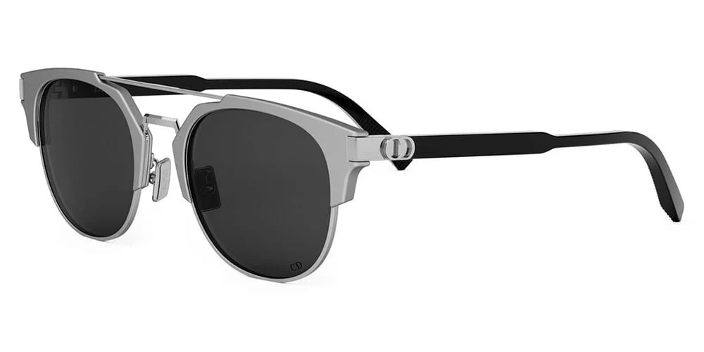Dior CD ICON R1U ALUMINUM - F1A0 - 53 Napszemüvegek Ezüst Pantó / Kerekített