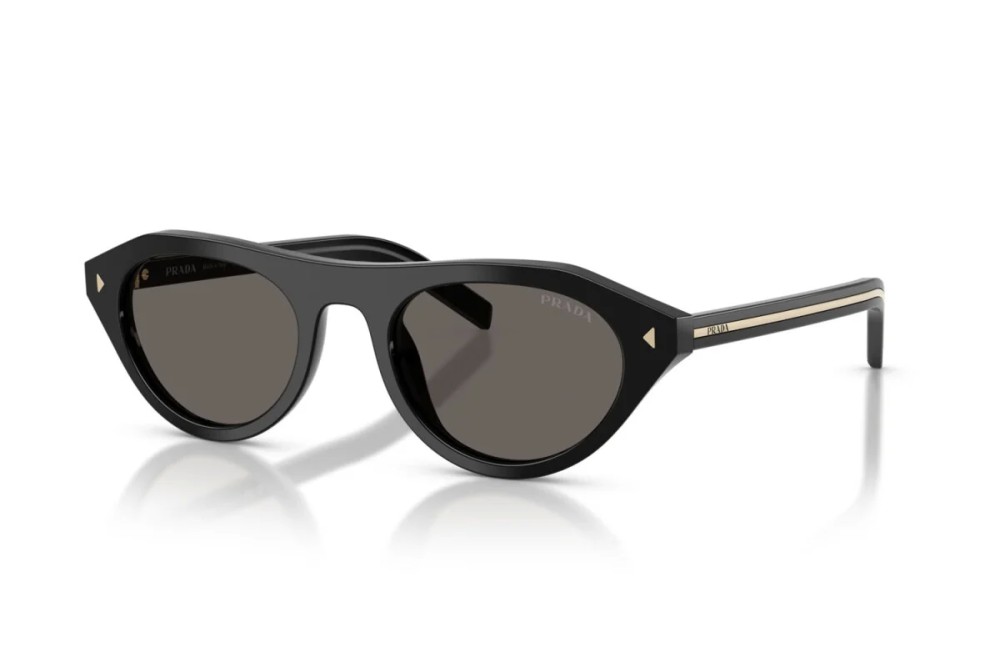 PRADA PR B15S - 16K731 - 51 Napszemüvegek Fekete Kerek