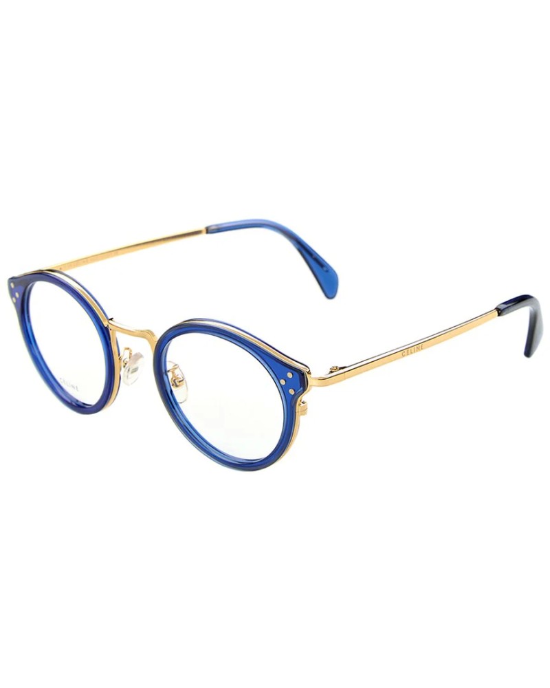 Celine CL50001U - 092 - 46 Optikai keretek Arany, fekete Kerek