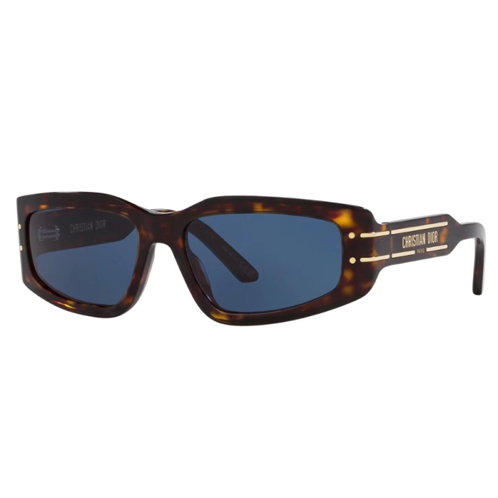 Dior DIORSIGNATURE S9U - 20B0 A - 56 Napszemüvegek Havana Szögletes