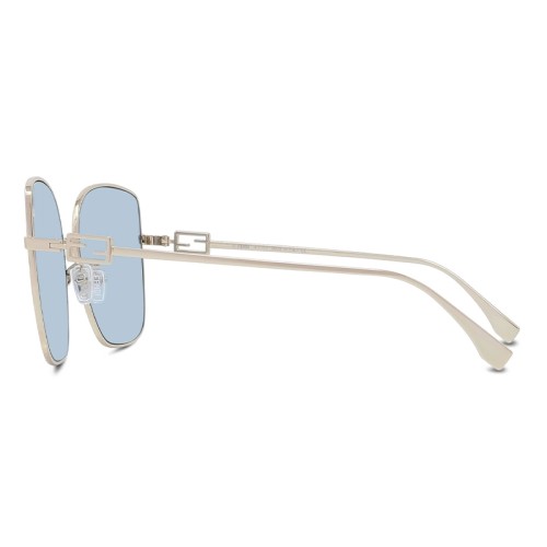 Fendi FE40013U - 32V - 59 Napszemüvegek Arany Szögletes