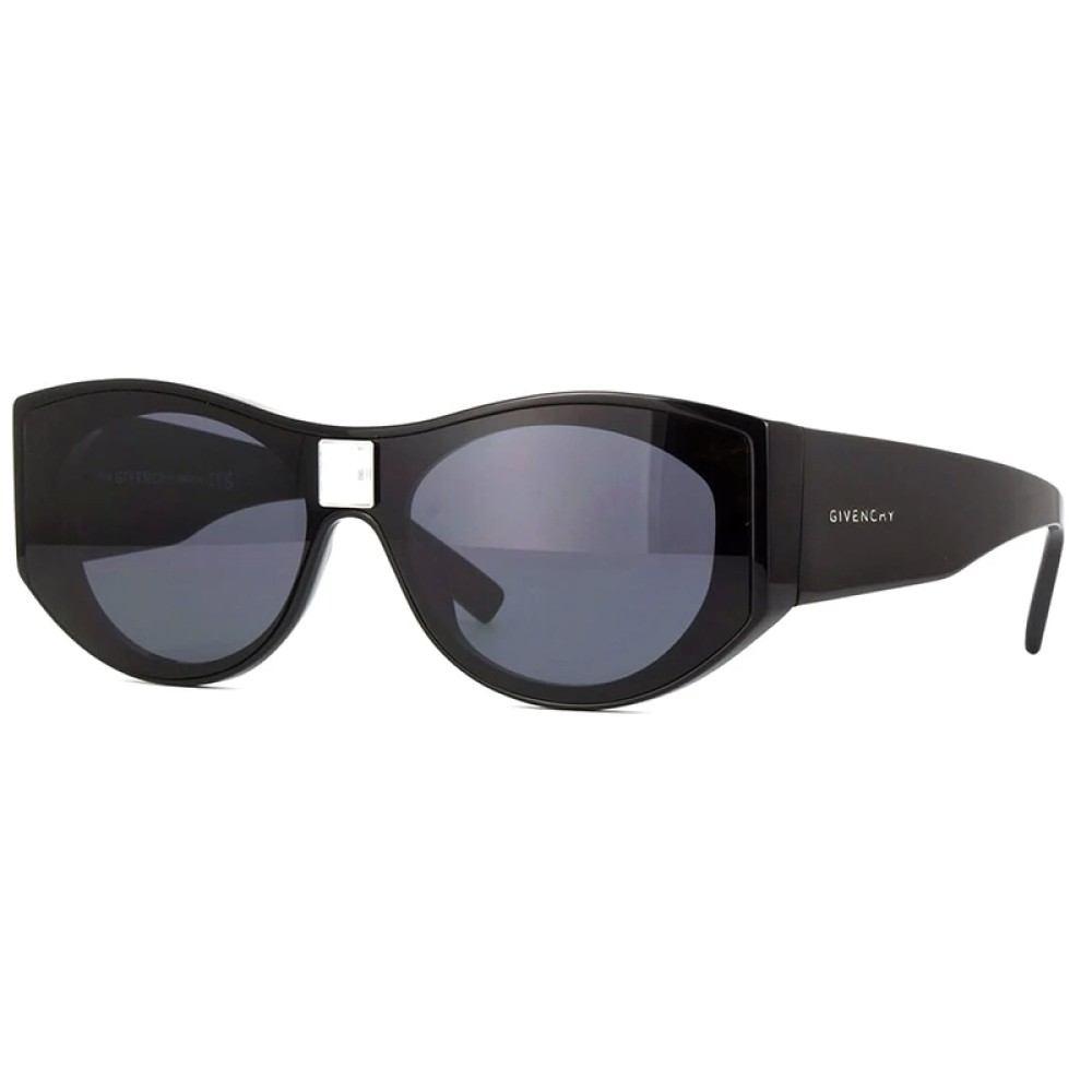 Givenchy GV40014I - 01A - 142 Napszemüvegek Fekete,Fehér Ovális